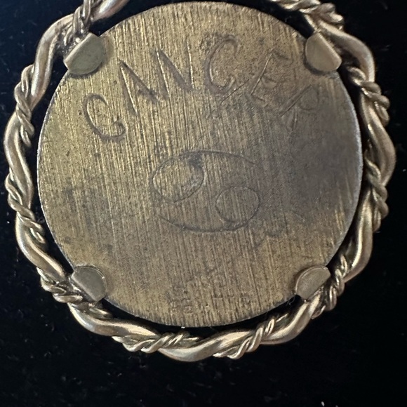 Anson Pewter Vintage “Cancer” Necklace - Picture 4 of 5
